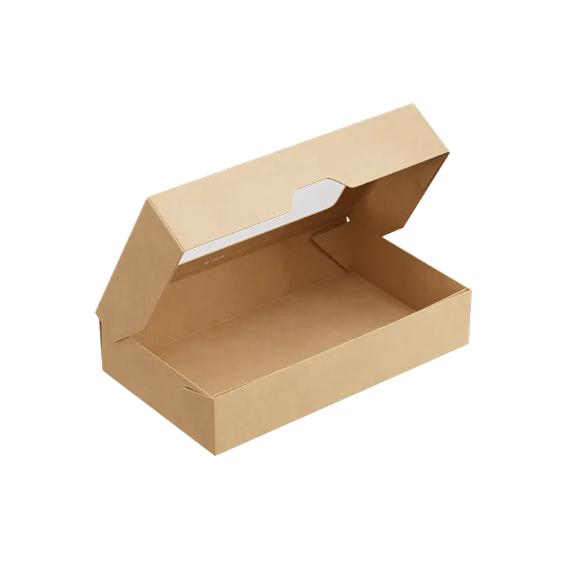 Контейнер бумажный OneBox 1000 мл, крафт 4