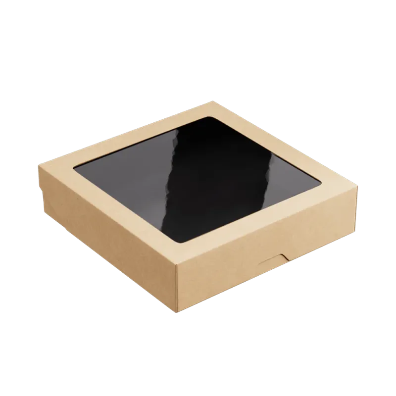 Контейнер бумажный OneBox 1500 мл, чёрный 1