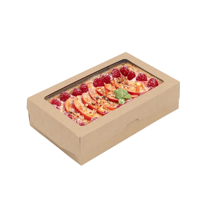 Контейнер бумажный OneBox 1900 мл, крафт 1