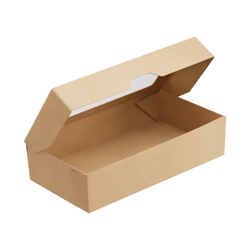 Контейнер бумажный OneBox 1900 мл, крафт 4