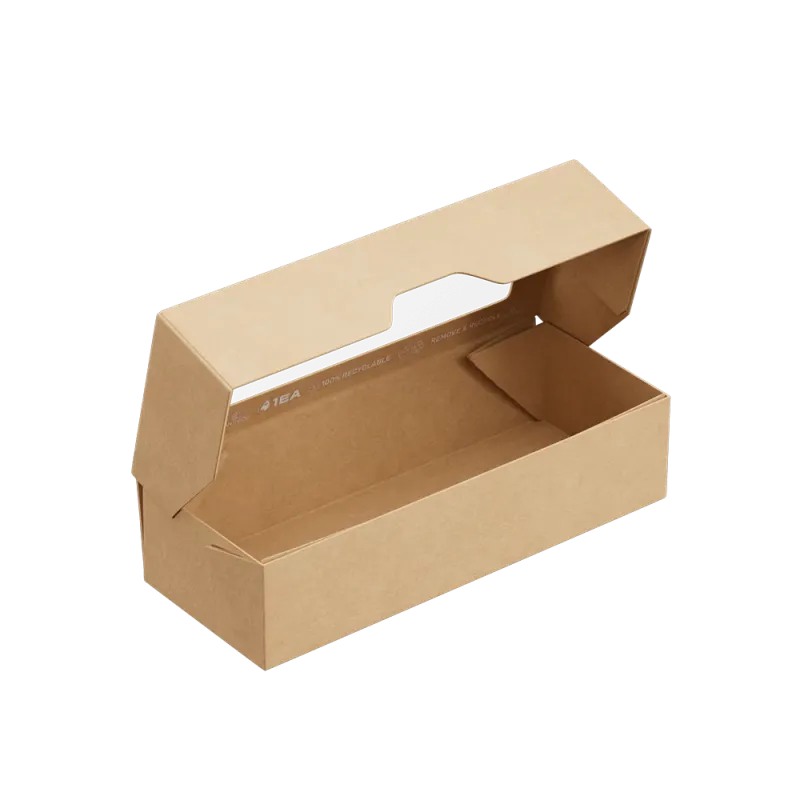 Контейнер бумажный OneBox 500 мл, крафт 0