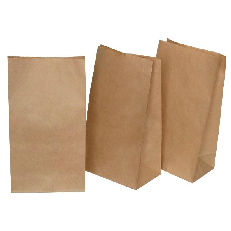 Пакет бумажный с прямоугольным дном, 180х120х290 мм