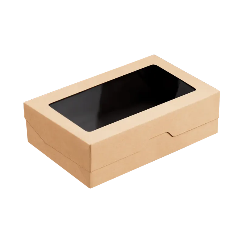 Контейнер бумажный OneBox 1900 мл, чёрный
